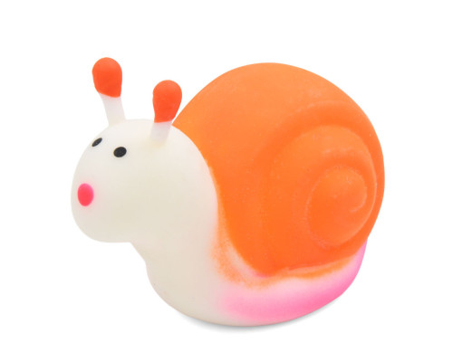 Детская игрушка-антистресс "Улитка" MS 4044(Orange) размер 8,5 см, мука