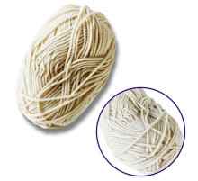 Пряжа фасованная петлевая NB107, 80% хлопка, 20% молочная клетчатка, бежевый