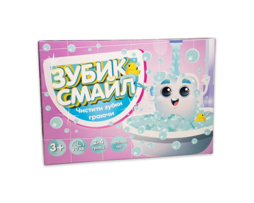Настільна гра "Зубик Смайл" 30398 українською мовою