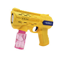 Мильні бульбашки Пістолет QW026(Yellow) 17 см зі світлом