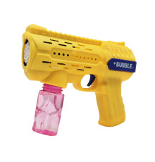 Мыльные пузыри Пистолет QW026(Yellow) 17 см, со светом