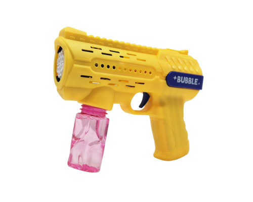 Мыльные пузыри Пистолет QW026(Yellow) 17 см, со светом