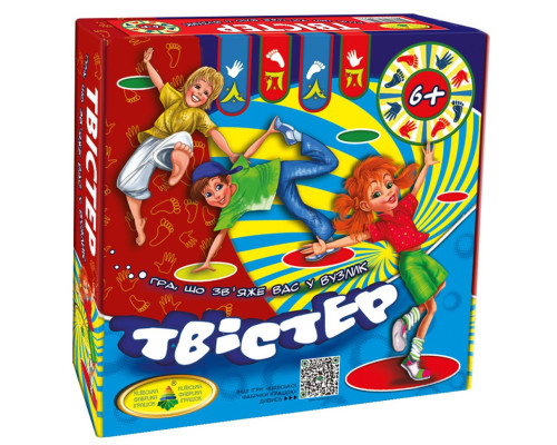 Гра "Твістер" 85297 з рулеткою