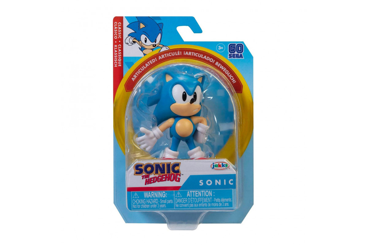 Ігрова фігурка з артикуляцією Класичний Соник SONIC THE HEDGEHOG 40687i-RF1, 6 см Ігрова фігурка з артикуляцією Класичний Соник SONIC THE HEDGEHOG 40687i-RF1, 6 см