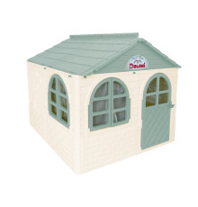 Детский игровой Домик со шторками 02550/2 пластиковый