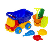 Дитяча іграшкова машина "Бджілка" C0039 з набором для пісочниці  Синій