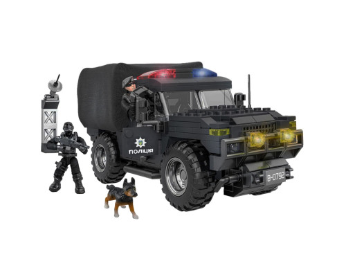 Конструктор "Спецпідрозділ Поліції" IBLOCK PL-921-353, 469 дет