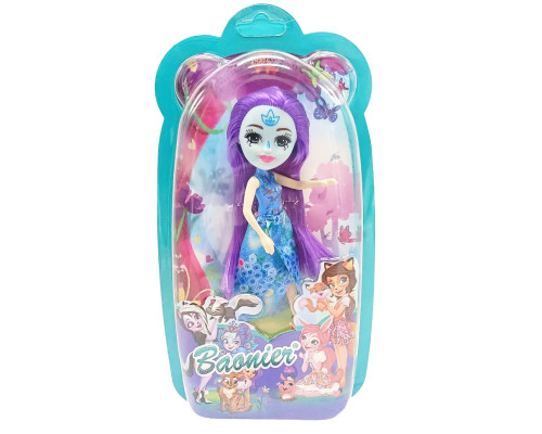 Дитяча іграшкова Лялька "Baobier" JJ8572-22(Violet) 15 см, шарнірна