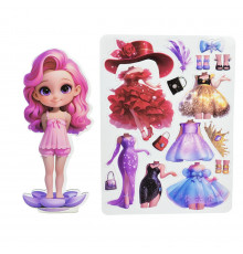 Дитячий набір для творчості "Магнітний гардероб" 8886-3 одяг та аксесуари