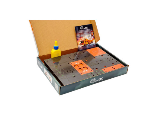 Дерев'яний 3D конструктор "Пожежна машина" Puz-00921, 318 деталей