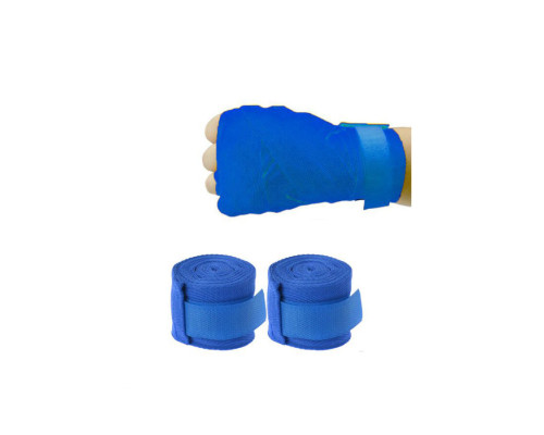 Боксерські бинти Hard BOX-HT1BL 3м сині