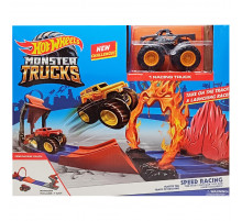 Игровой набор Автотрек "Monster Trucks" MS44(Grey) 1 машинка в комплекте