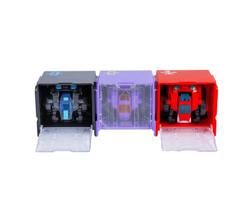 Динозавр-трансформер Раптор-Бот Dinoster EU580840-2 бокс для зберігання, фіолетовий