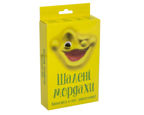 Настольная игра "Шалені мордахи" 30857 (укр.)