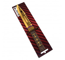 Сувенірний дерев'яний ніж "SO-2 M-9 BAYONET GOLD" SO2M9-G