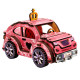Дерев'яний 3D конструктор "Turbo Princess" Puz-00969, 70 деталей
