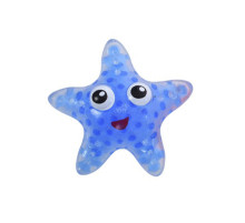 Дитяча іграшка-антистрес "Морська зірка" MS 3666(Blue) з орбізом, 10 см