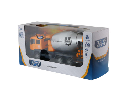 Дитяча ігрова модель Бетонозмішувач TechnoDrive 510777.270 звук і світло