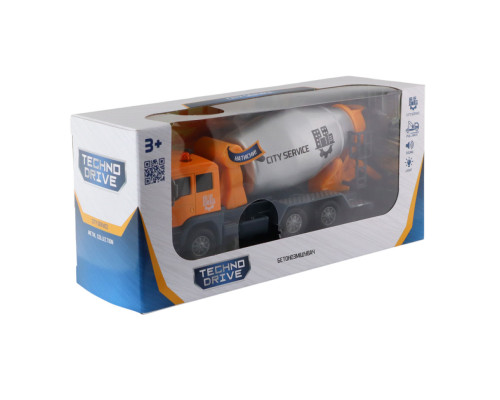 Дитяча ігрова модель Бетонозмішувач TechnoDrive 510777.270 звук і світло