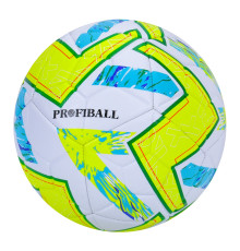 М'яч футбольний MS 4265(Yellow) 21,3 см, ПВХ, розмір 5, 380-400 грам