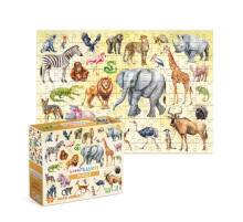 Дитячий пазл "Тварини Сафарі" 300637, 200 елементів