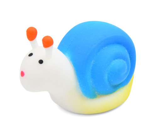 Дитяча іграшка-антистрес "Равлик" MS 4044(Blue) розмір 8,5 см, борошно