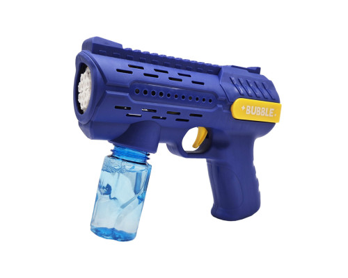 Мыльные пузыри Пистолет QW026(Blue) 17 см, со светом