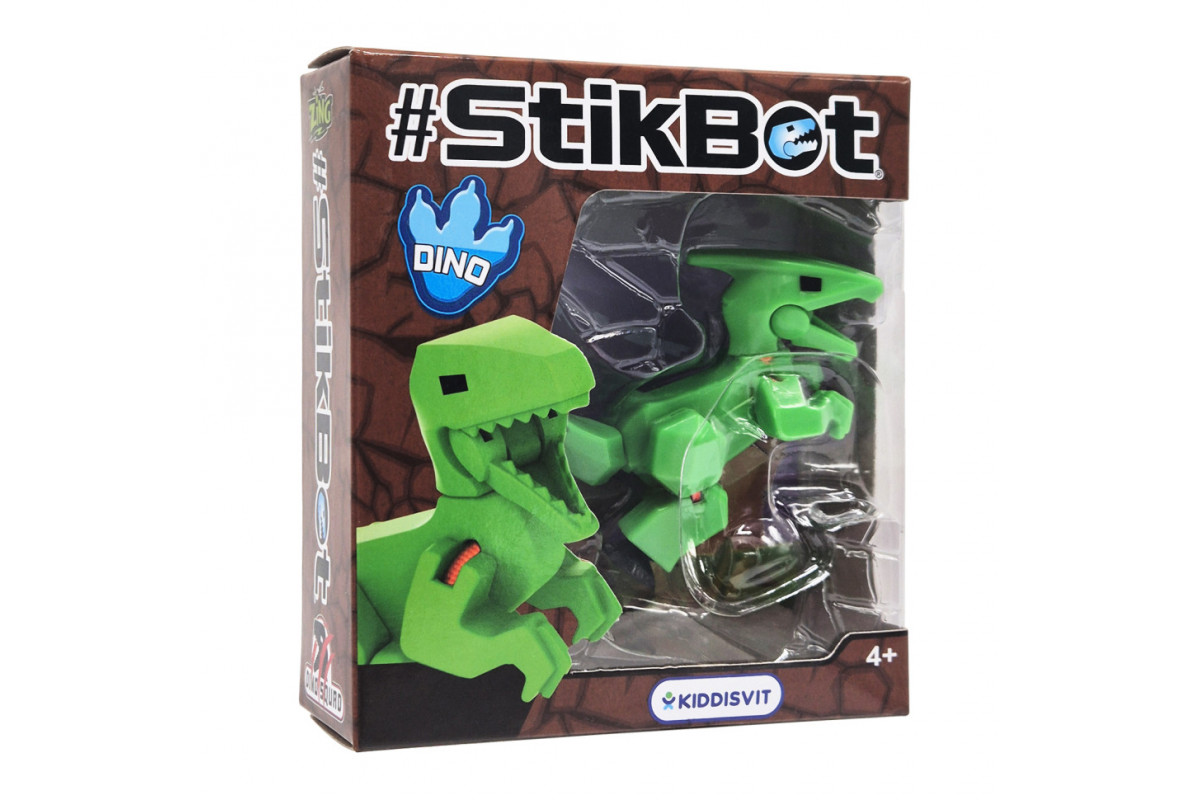 Фигурка для анимационного творчества Паразауролоф Stikbot TST622DN_UAKD-5(Green) Фигурка для анимационного творчества Паразауролоф Stikbot TST622DN_UAKD-5(Green)