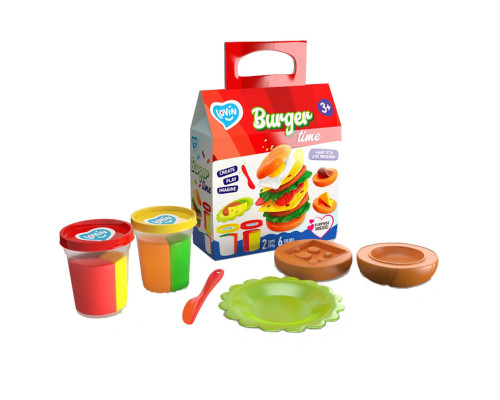 Набір тіста для ліплення Burger Time ТМ Lovin 41144