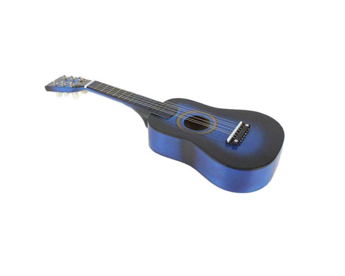 Іграшкова гітара M 1370 дерев'яна  Синій