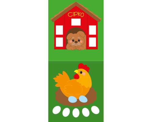 Мозаїка з наліпок "Українські казки" 166041, 8 сторінок