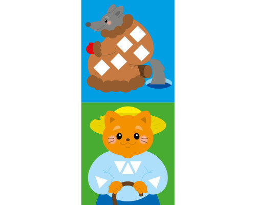 Мозаїка з наліпок "Українські казки" 166041, 8 сторінок