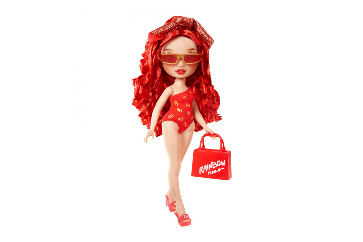 Лялька дитяча Рубі Rainbow High 507277 серії "Swim & Style" з аксесуарами Лялька дитяча Рубі Rainbow High 507277 серії "Swim & Style" з аксесуарами