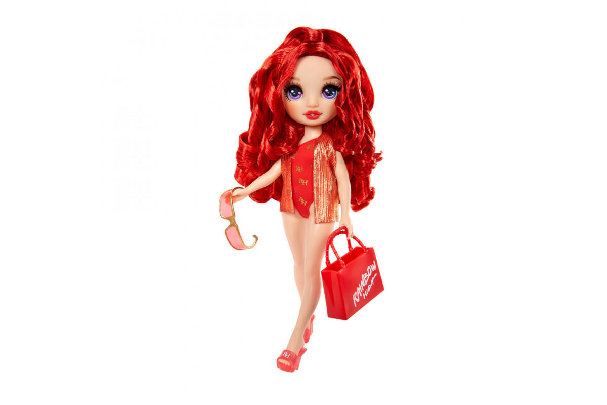 Лялька дитяча Рубі Rainbow High 507277 серії "Swim & Style" з аксесуарами Лялька дитяча Рубі Rainbow High 507277 серії "Swim & Style" з аксесуарами
