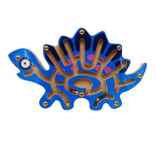 Дерев'яна магнітна іграшка Лабіринт MD 1792-1 Стегозавр