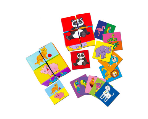 Набор мягких кубиков  "Умные кубики" Macik МС 090501-06 