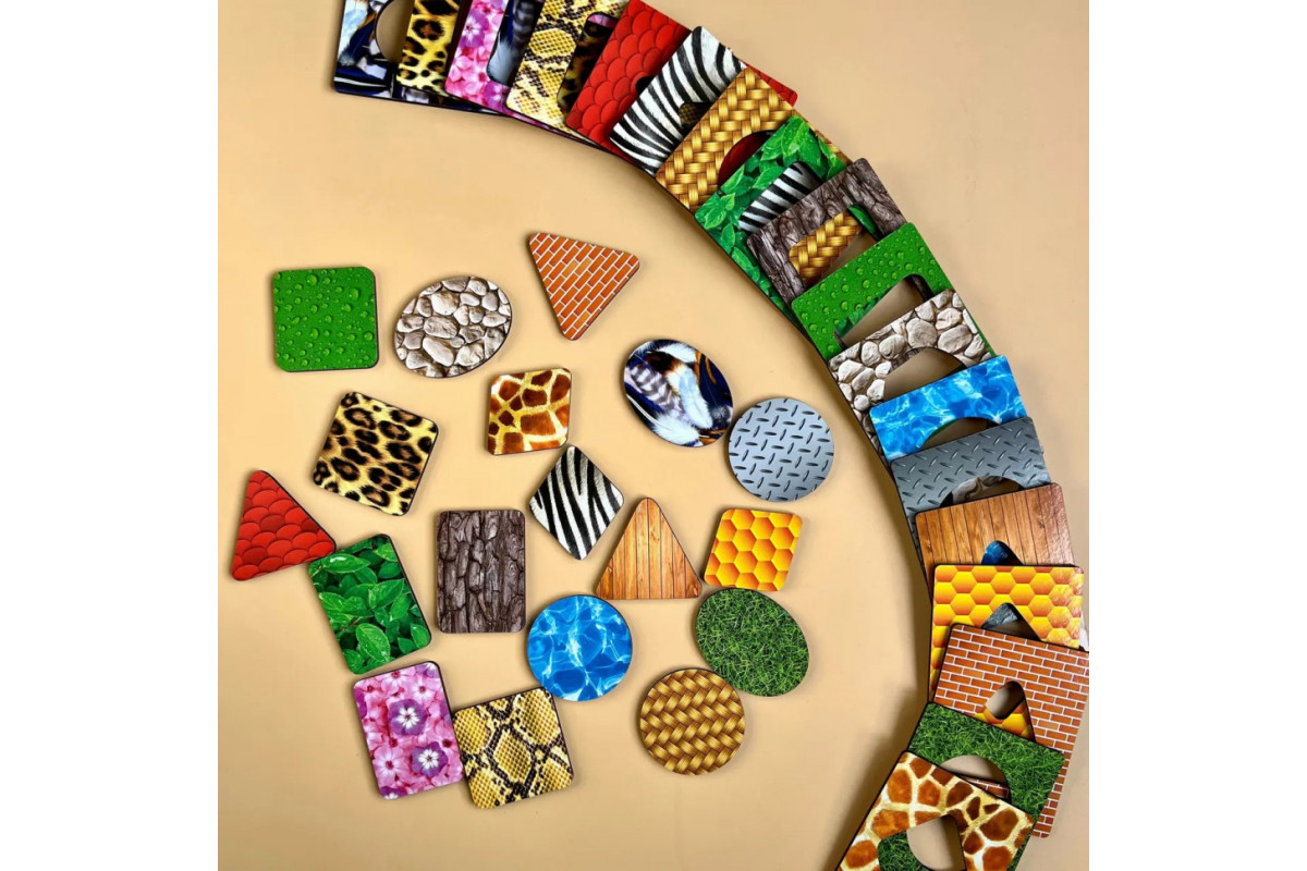 Дерев'яні Дощечки Сегена "Пер'я" Ubumblebees (ПСД086) PSD086 з візерунками