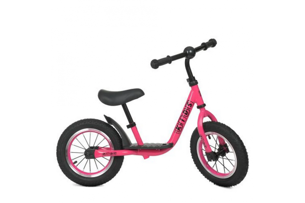 Біговел дитячий Profi Kids M 4067A-4 рожевий, 12 дюймів Біговел дитячий Profi Kids M 4067A-4 рожевий, 12 дюймів