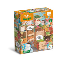 Дитячий пазл Шукай та знаходь "Дарунки осені" 300666, 80 елементів