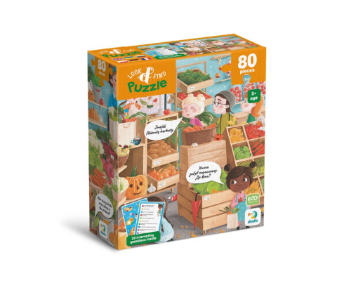 Дитячий пазл Шукай та знаходь "Дарунки осені" 300666, 80 елементів