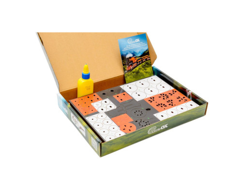 Дерев'яний 3D конструктор "Потяг" Puz-00924, 231 деталь