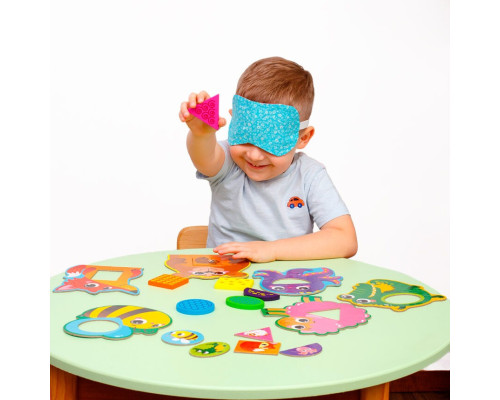 Развивающая мозаика «Зверушки» ZB2002-05 деревянная