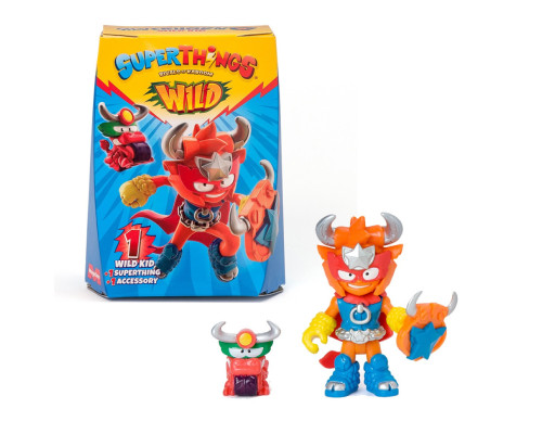 Ігровий набір серії "Wild Kids" Казум Кід Silverhorn SuperThings PSTWD066IN00-1