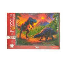 Класичні пазли "Dinosaurs" C380-07-08, 380 елементів