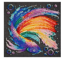 Набор для вышивки бисером "Разноцветный" AM-245 15х15 см