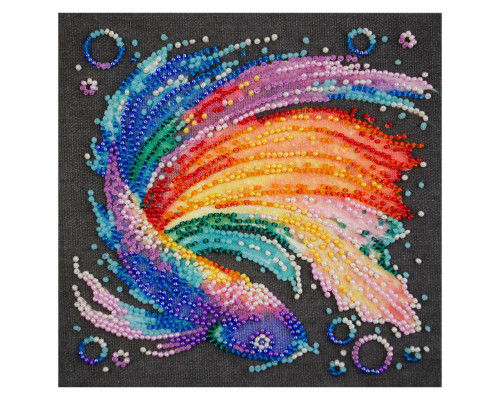 Набір для вишивання бісером "Різнобарвний" AM-245 15х15 см