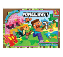 Дитячий пазл "Minecraft" MC797 плакат 35 елементів
