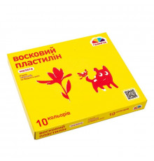 Набір для ліплення пластилін "Малята" 100304, 10 кольорів