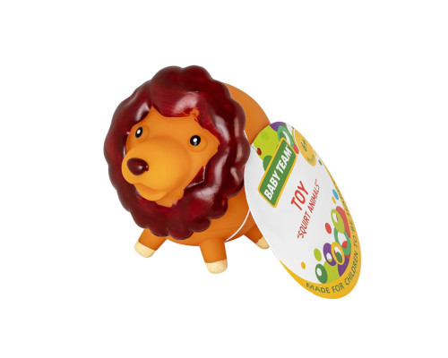 Дитяча іграшка для купання "Бризкаючі тваринки Лев" 8750_лев