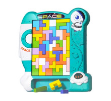Дитяча розвиваюча іграшка 3 в 1 "Пазли, тетріс, танграм" 8792(Turquoise)